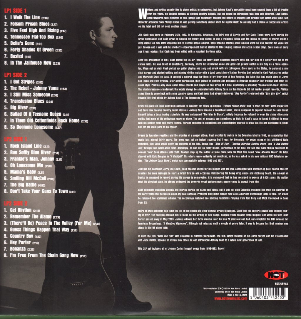 Johnny Cash - Best Of Johnny Cash - Double Lp