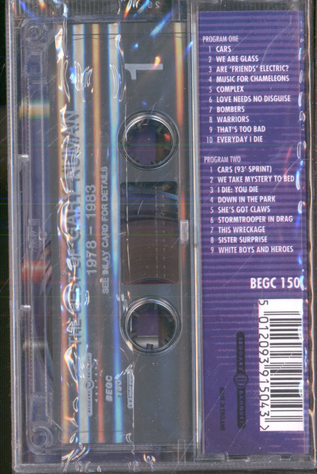 Gary Numan - Best Of Gary Numan 1978 - 1983 - Cassette