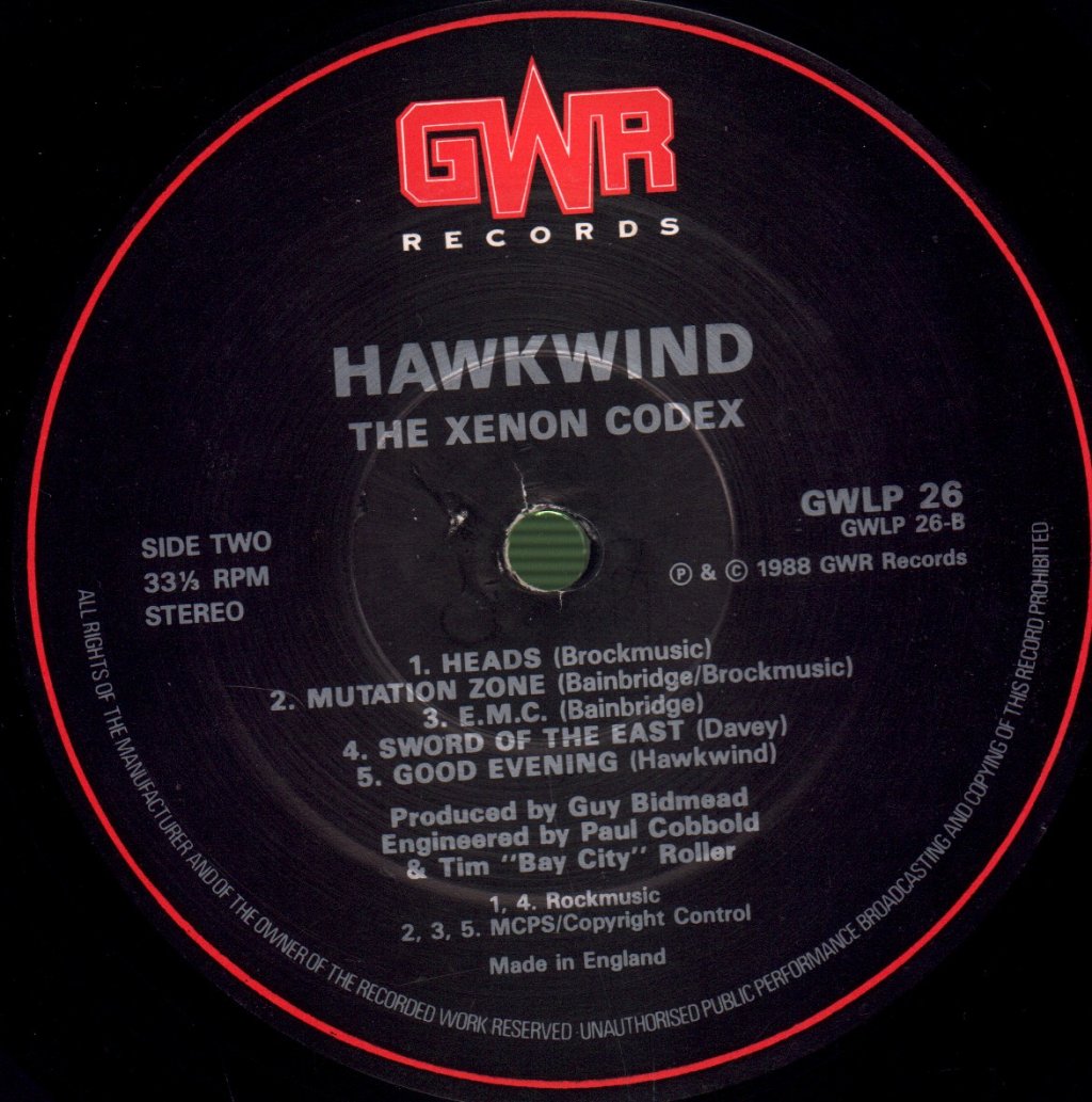 Hawkwind - Xenon Codex - Lp