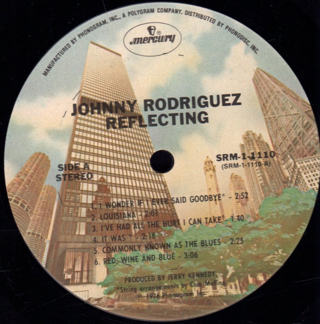 Johnny Rodriguez - Reflecting - Lp