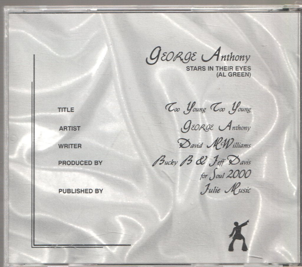 George Anthony - Too Young Too Young - Cd