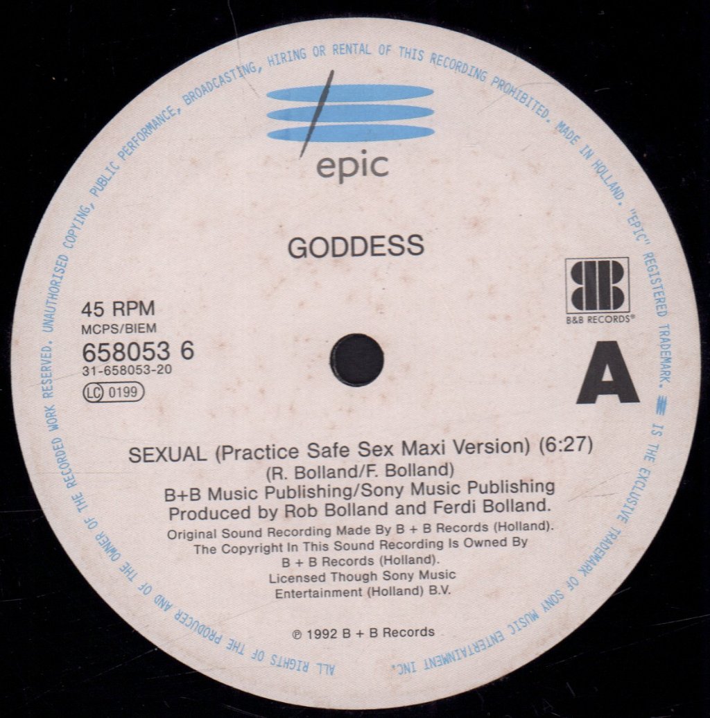 Goddess - Sexual - 12 Inch