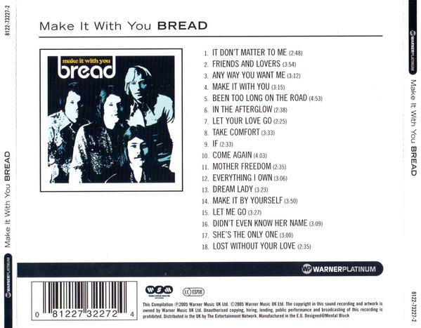 Bread - Make It With You - Cd