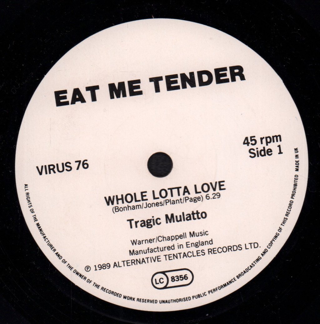 Various Artists - Eat Me Tender - 7 Inch