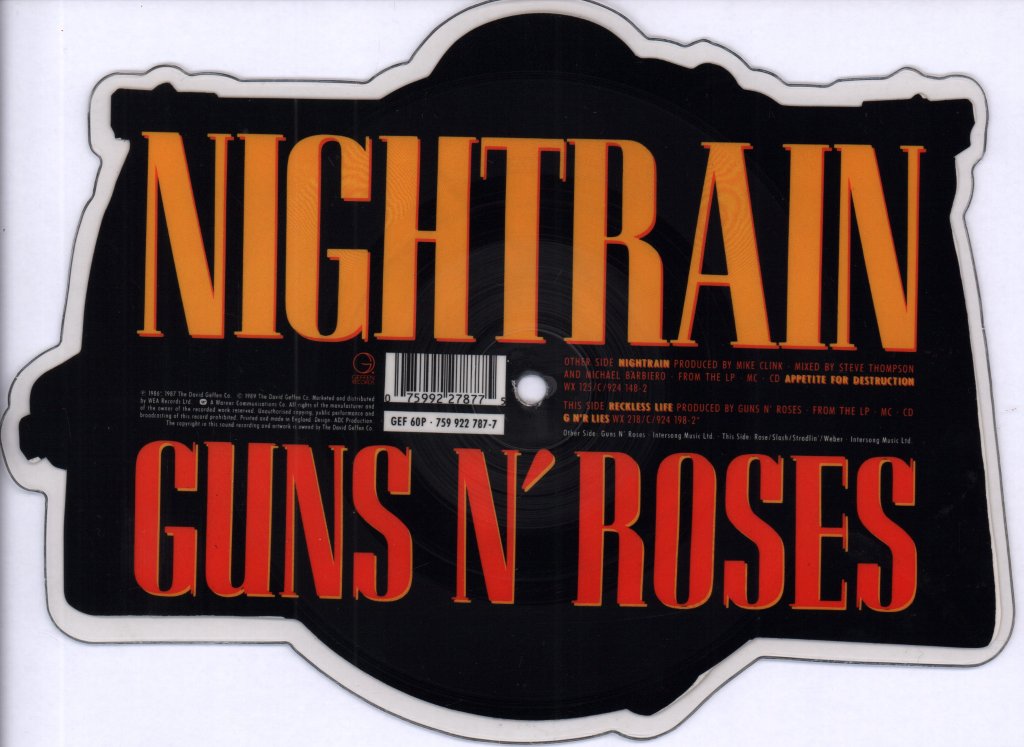 Guns N Roses - Nightrain - 7 Inch