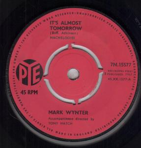 Mark Wynter - It's Almost Tomorrow - 7 Inch