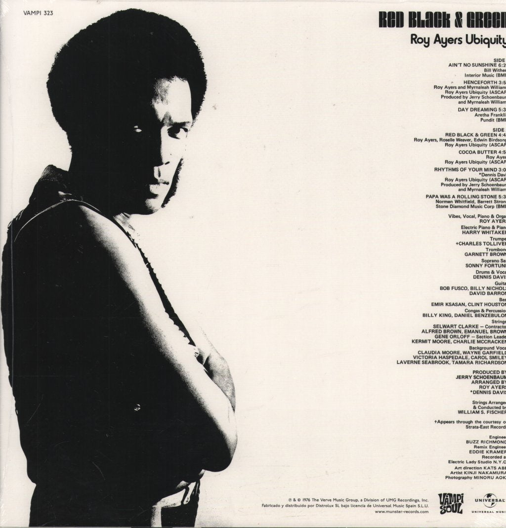 Roy Ayers Ubiquity - Red Black & Green - Lp