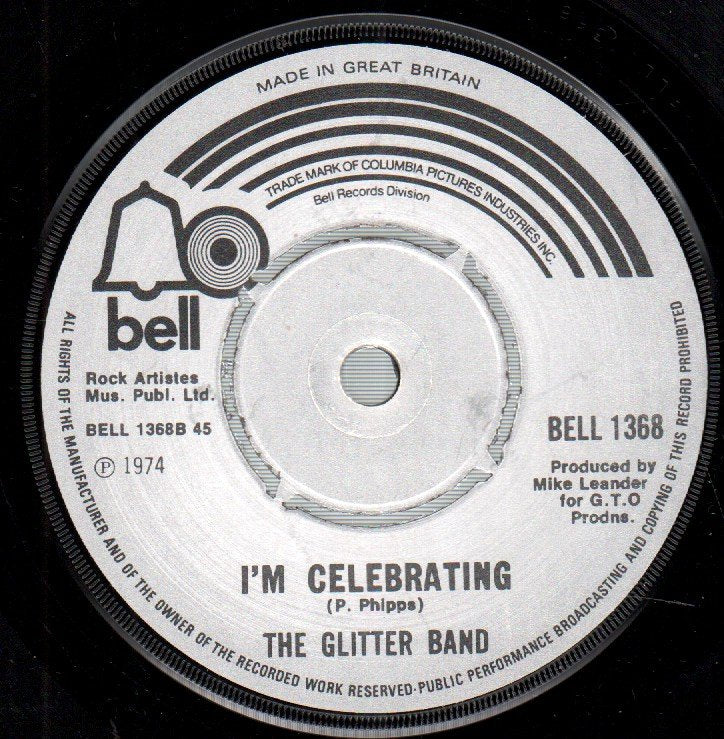 Glitter Band - Just For You - 7 Inch