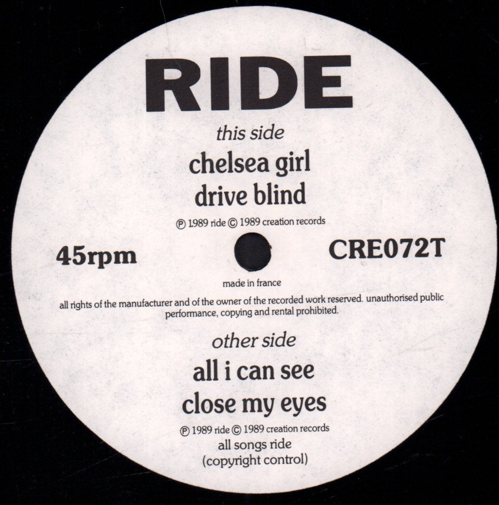 Ride - Ride - 12 Inch
