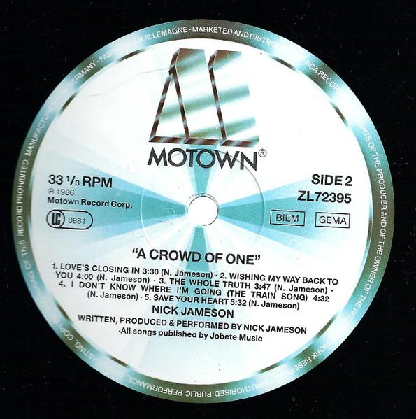 Nick Jameson - A Crowd Of One - Lp