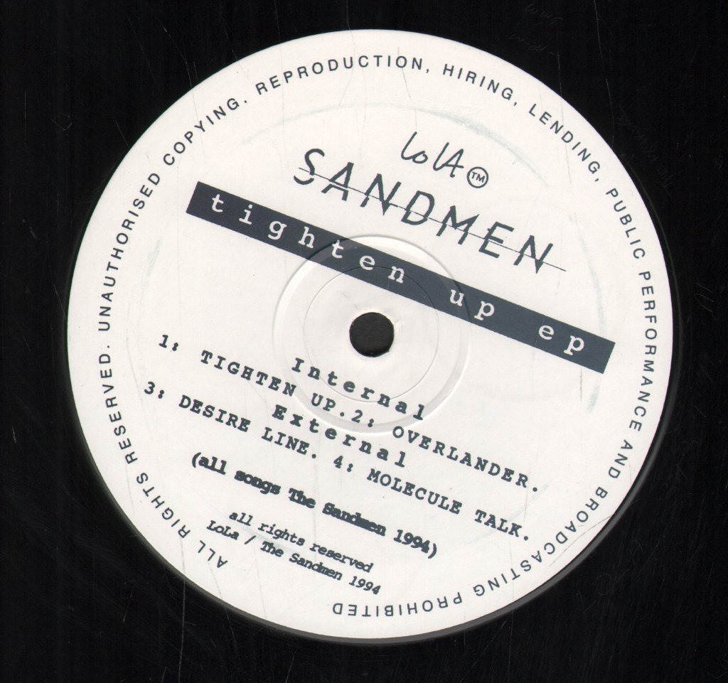 Sandmen - Tighten Up Ep - 12 Inch