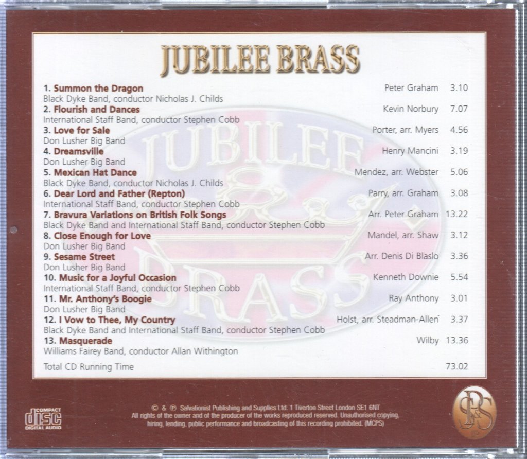 Various - Jubilee Brass - Cd