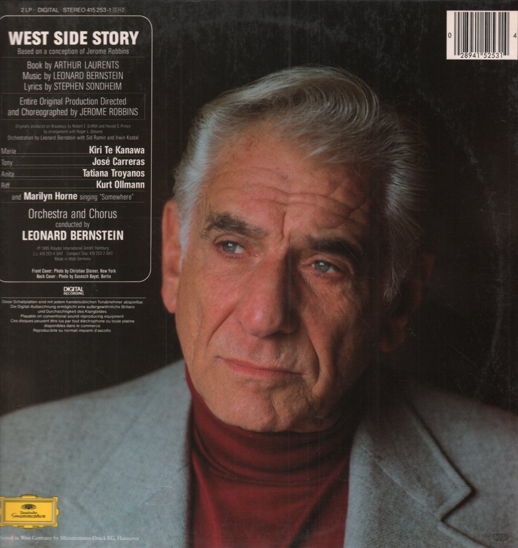 Leonard Bernstein - West Side Story - Double Lp
