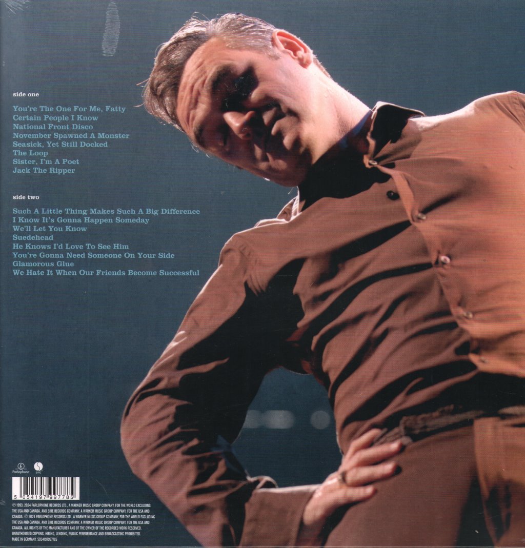 Morrissey - Beethoven Was Deaf: Live In Paris - Lp