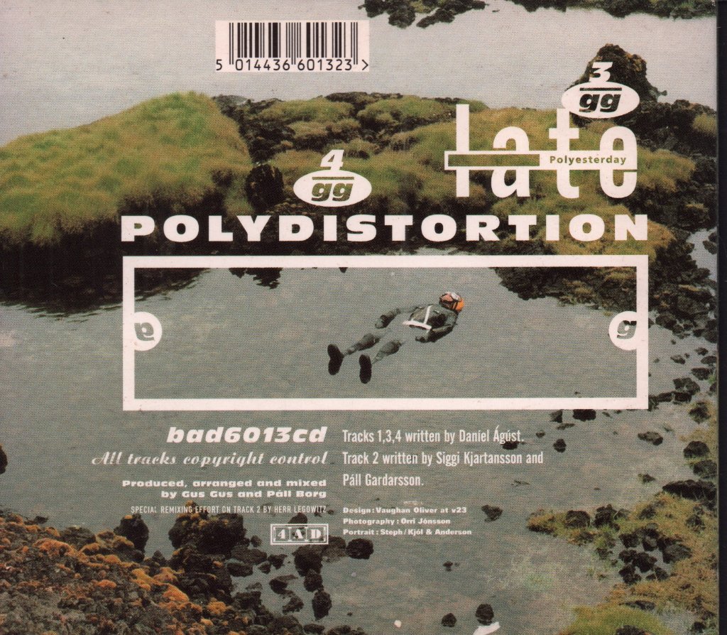 Gus Gus - Polyesterday - Cd