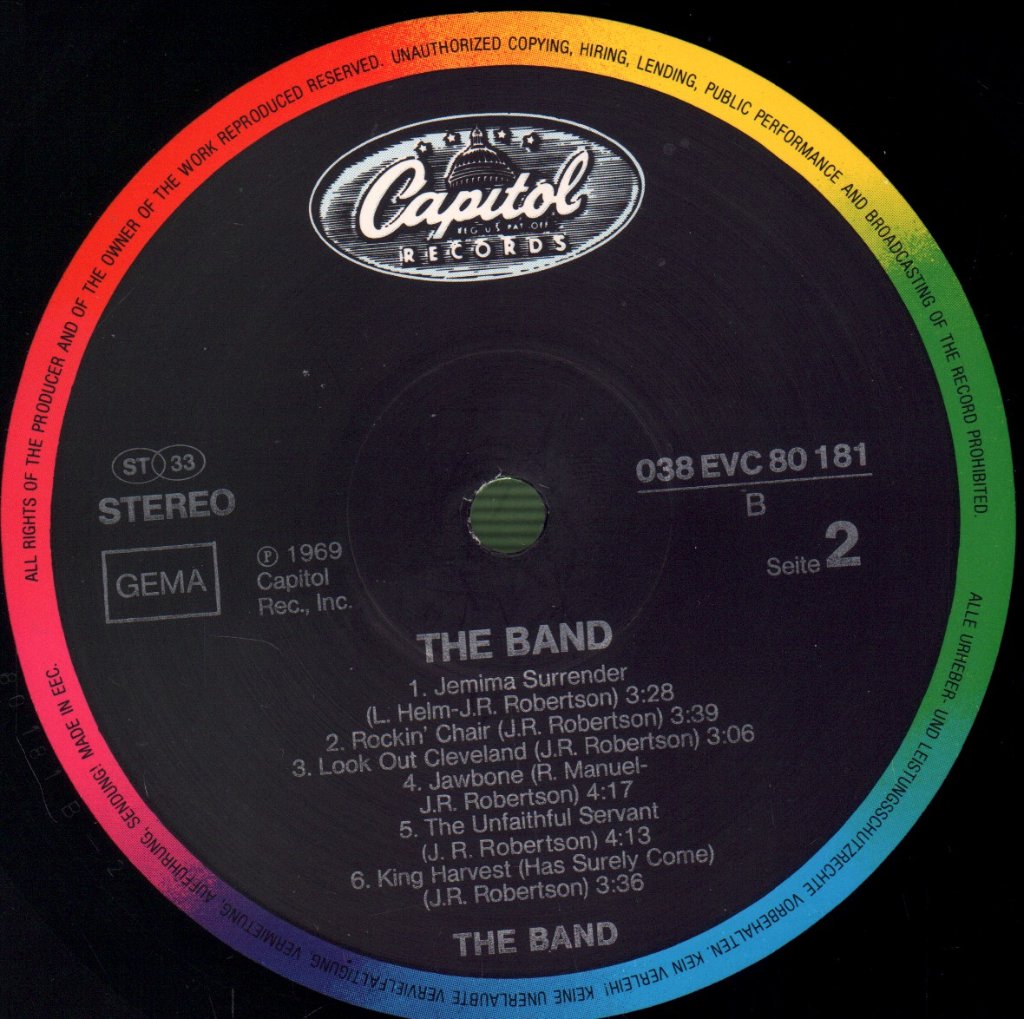 Band - Band - Lp