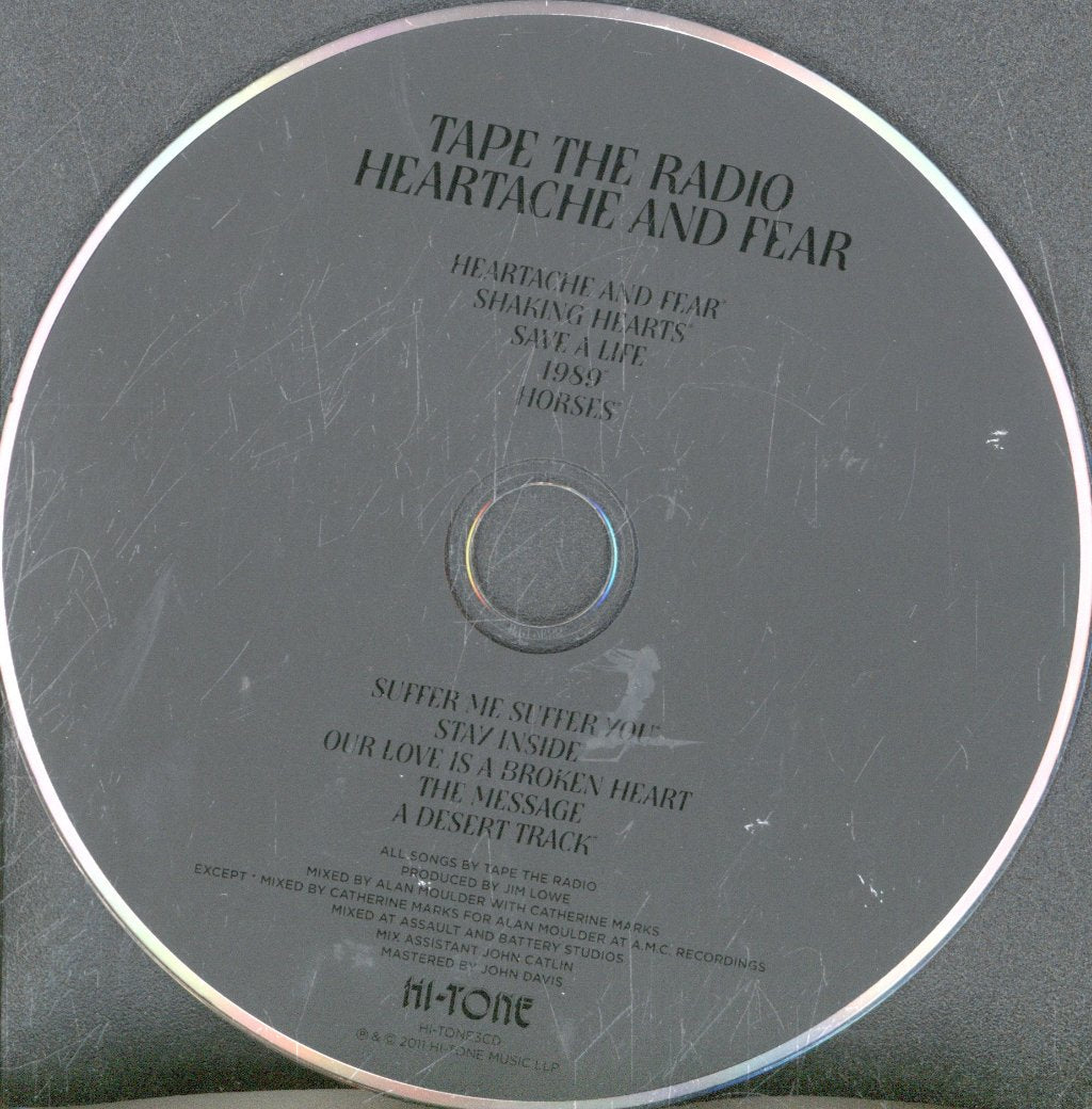 Tape The Radio - Heartache And Fear - Cd