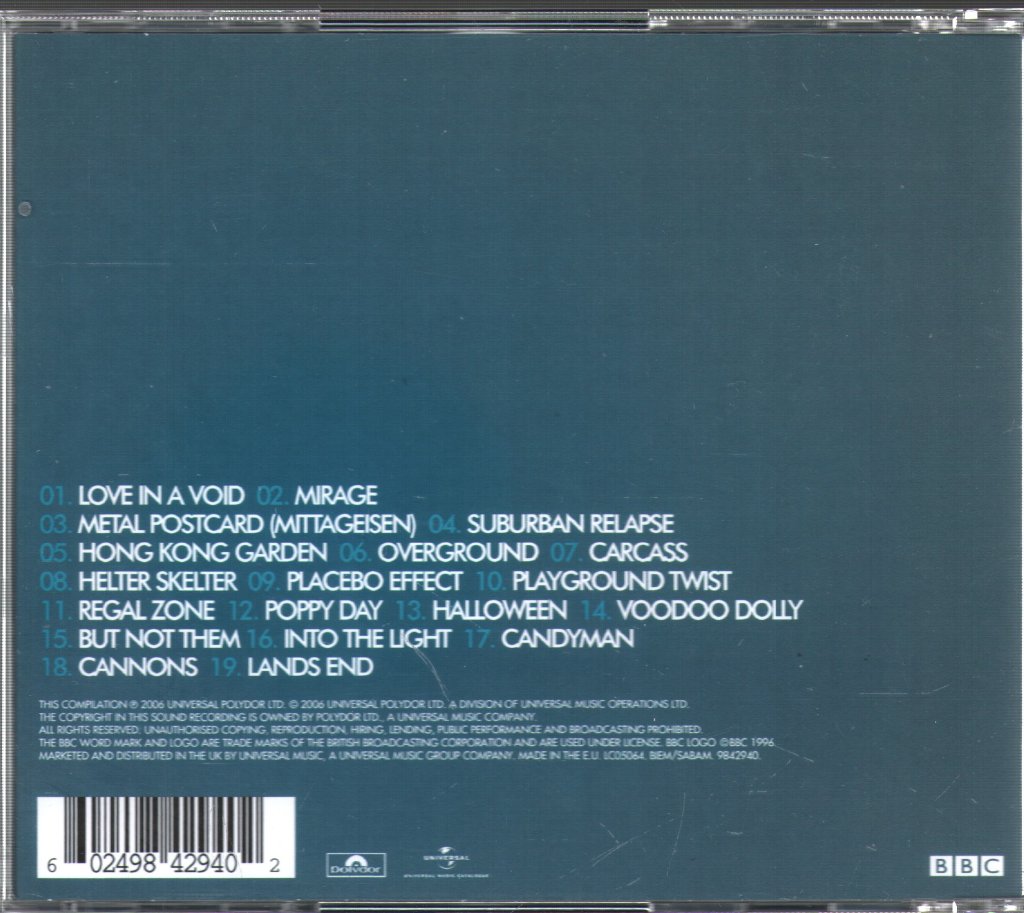 Siouxsie & The Banshees - Voices On The Air (The Peel Sessions) - Cd