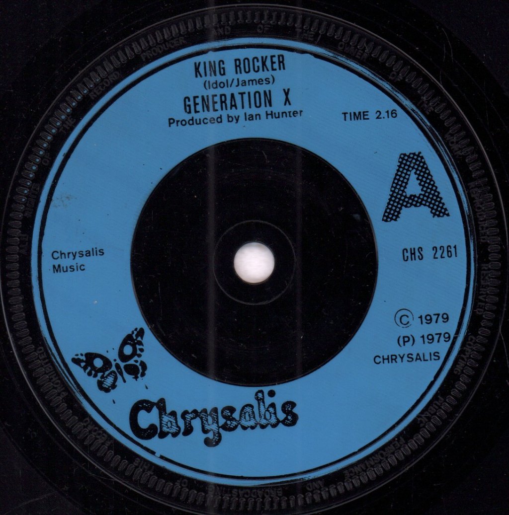 Generation X - King Rocker - 7 Inch