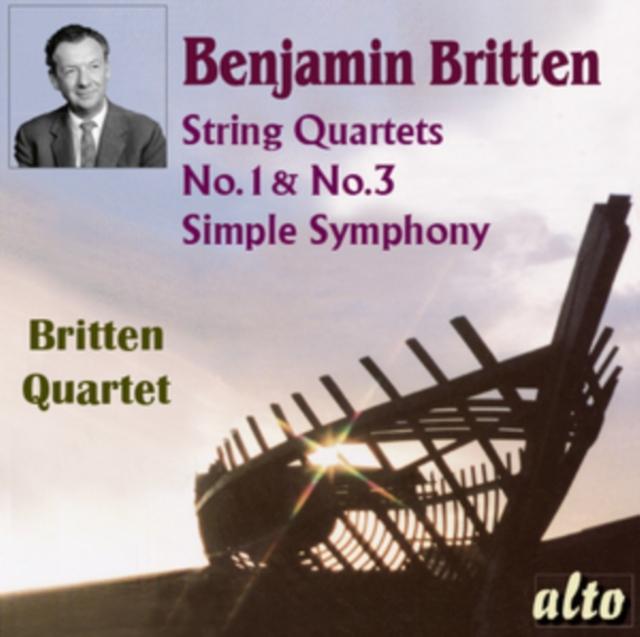 Benjamin Britten - Britten: String Quartets Nos. 1 & 3, Simple Symphony - Cd