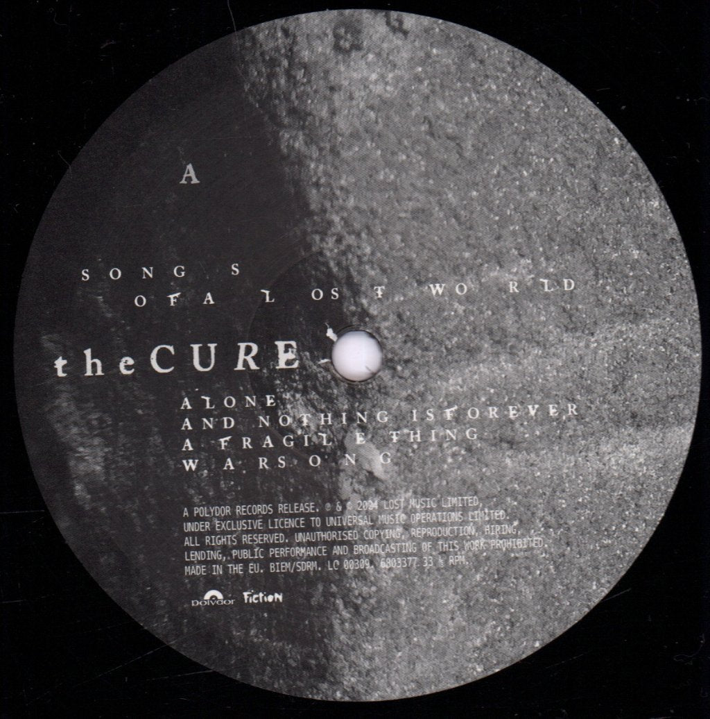 Cure - Songs Of A Lost World - Lp