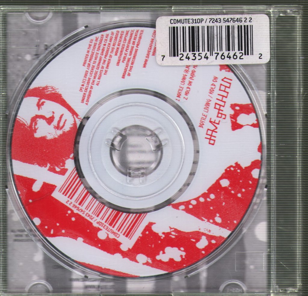 Dave Gahan - Bottle Living/Hold On - Cd