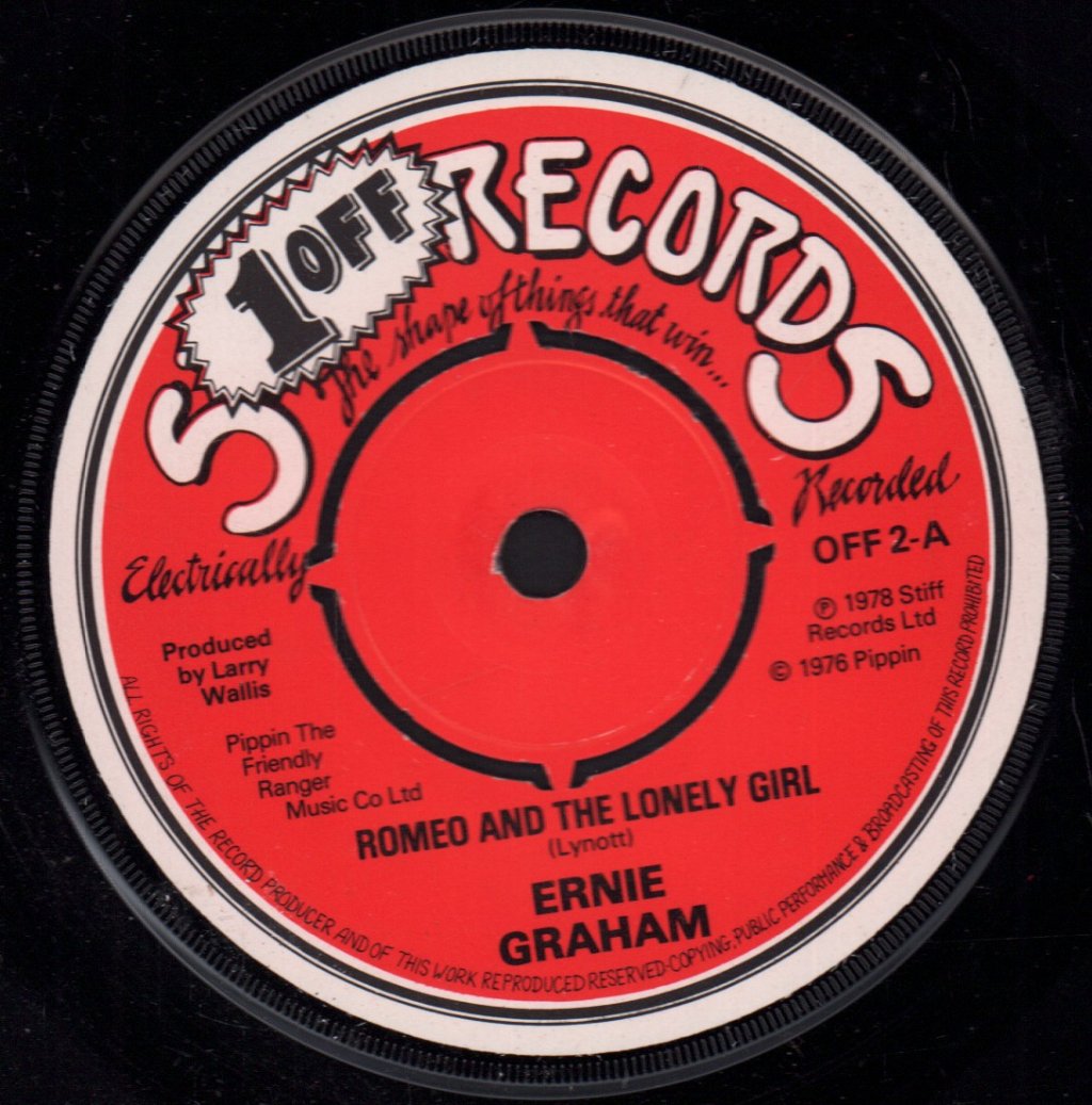Ernie Graham - Romeo And The Lonely Girl - 7 Inch
