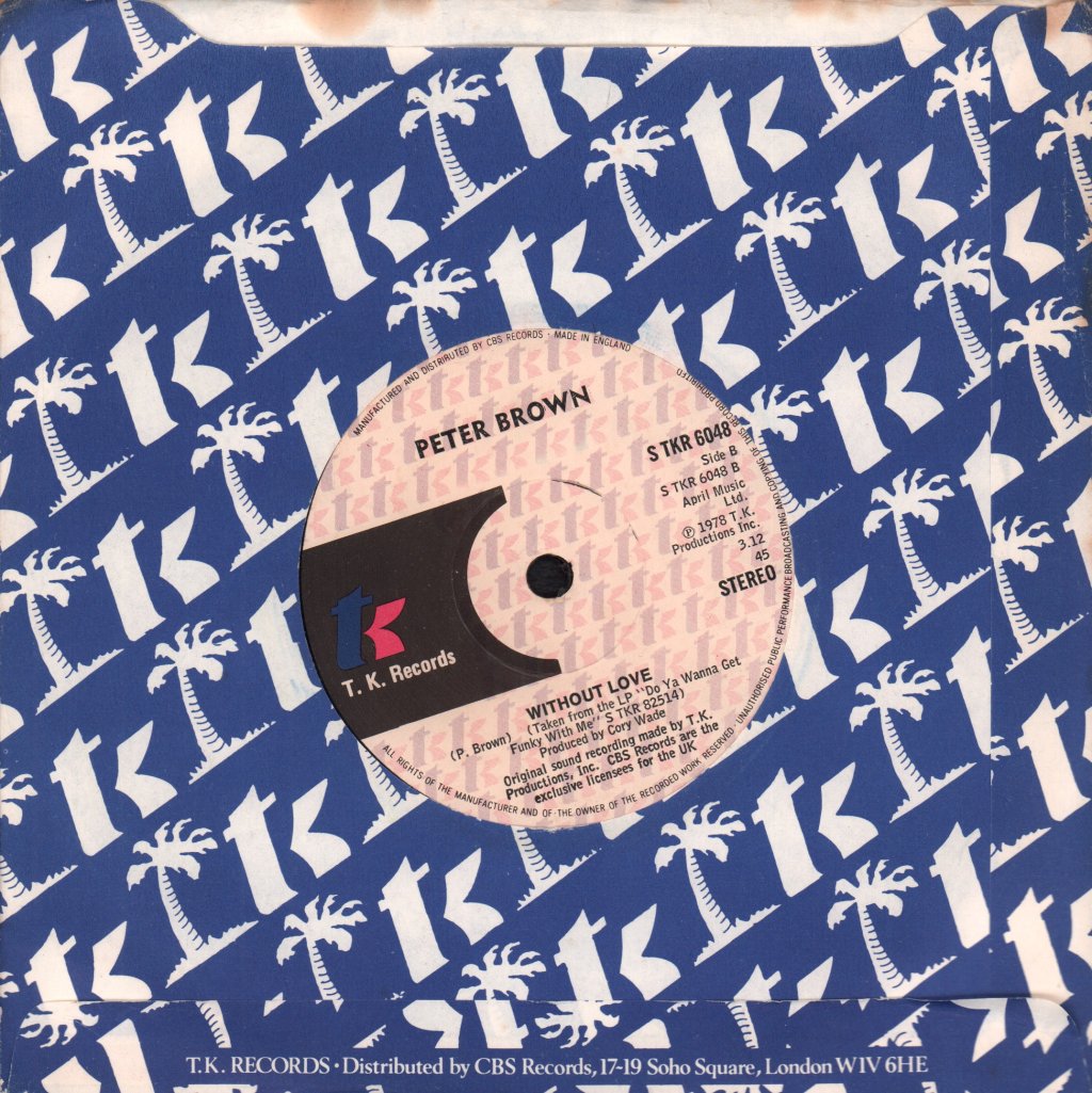 Peter Brown - You Should Do It - 7 Inch