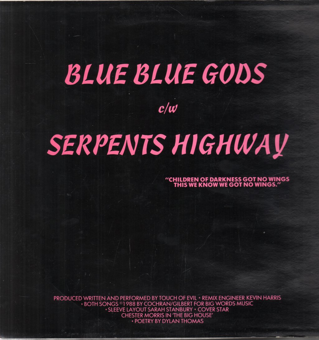 Touch Of Evil - Blue Blue Gods - 12 Inch