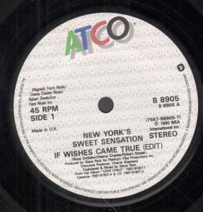 New York's Sweet Sensation - If Wishes Came True - 7 Inch