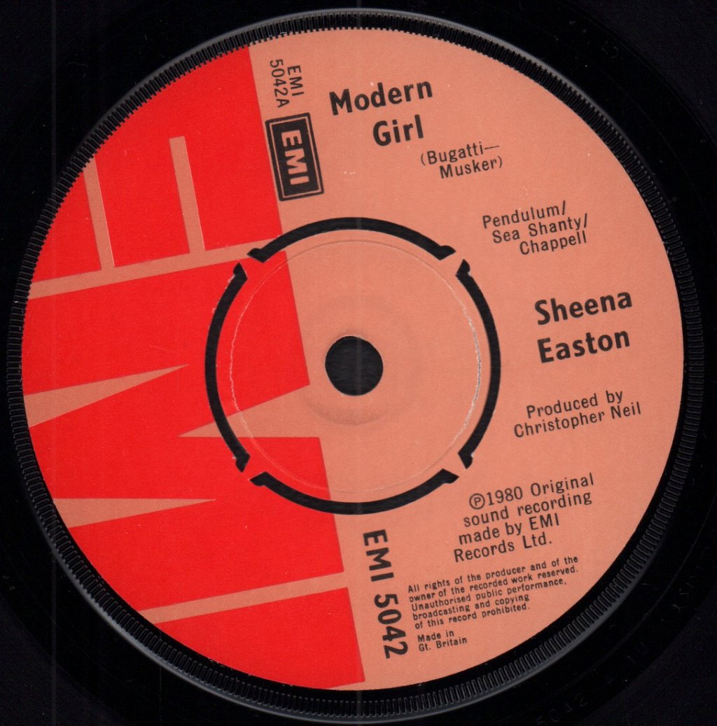 Sheena Easton - Modern Girl - 7 Inch