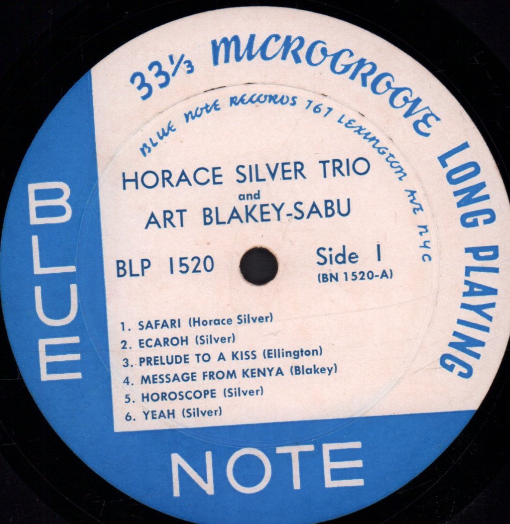 Horace Silver - Horace Silver Trio - Lp