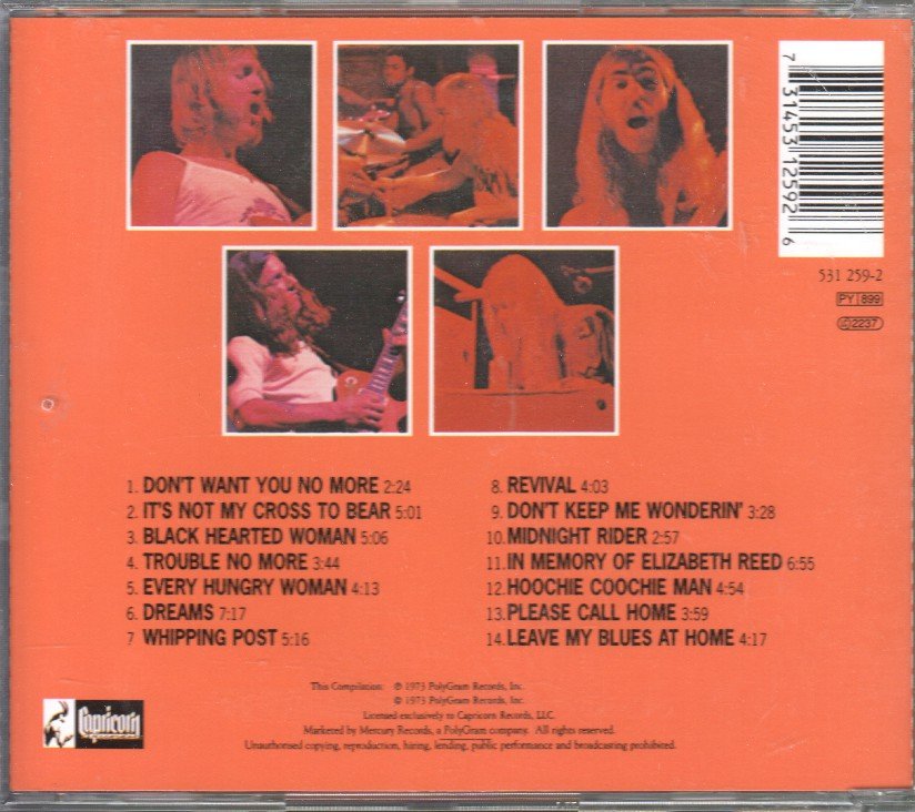 Allman Brothers Band - Beginnings - Cd