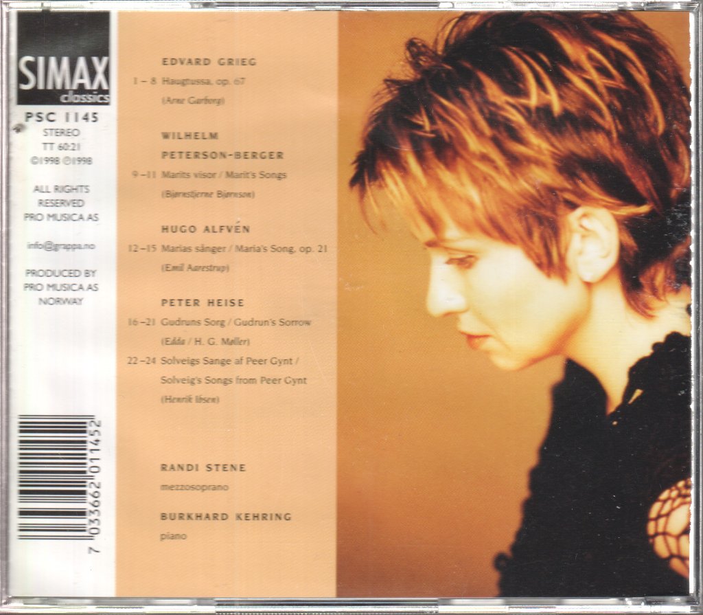 Randi Stene, Burkhard Kehring - Female Fates and Fortunes - Cd