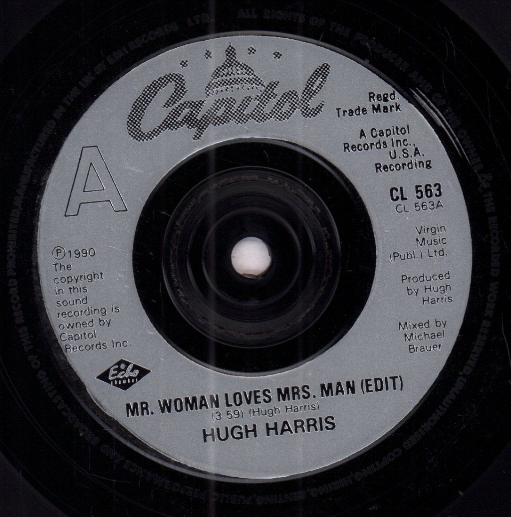 Hugh Harris - Mr Woman Loves Mrs Man - 7 Inch