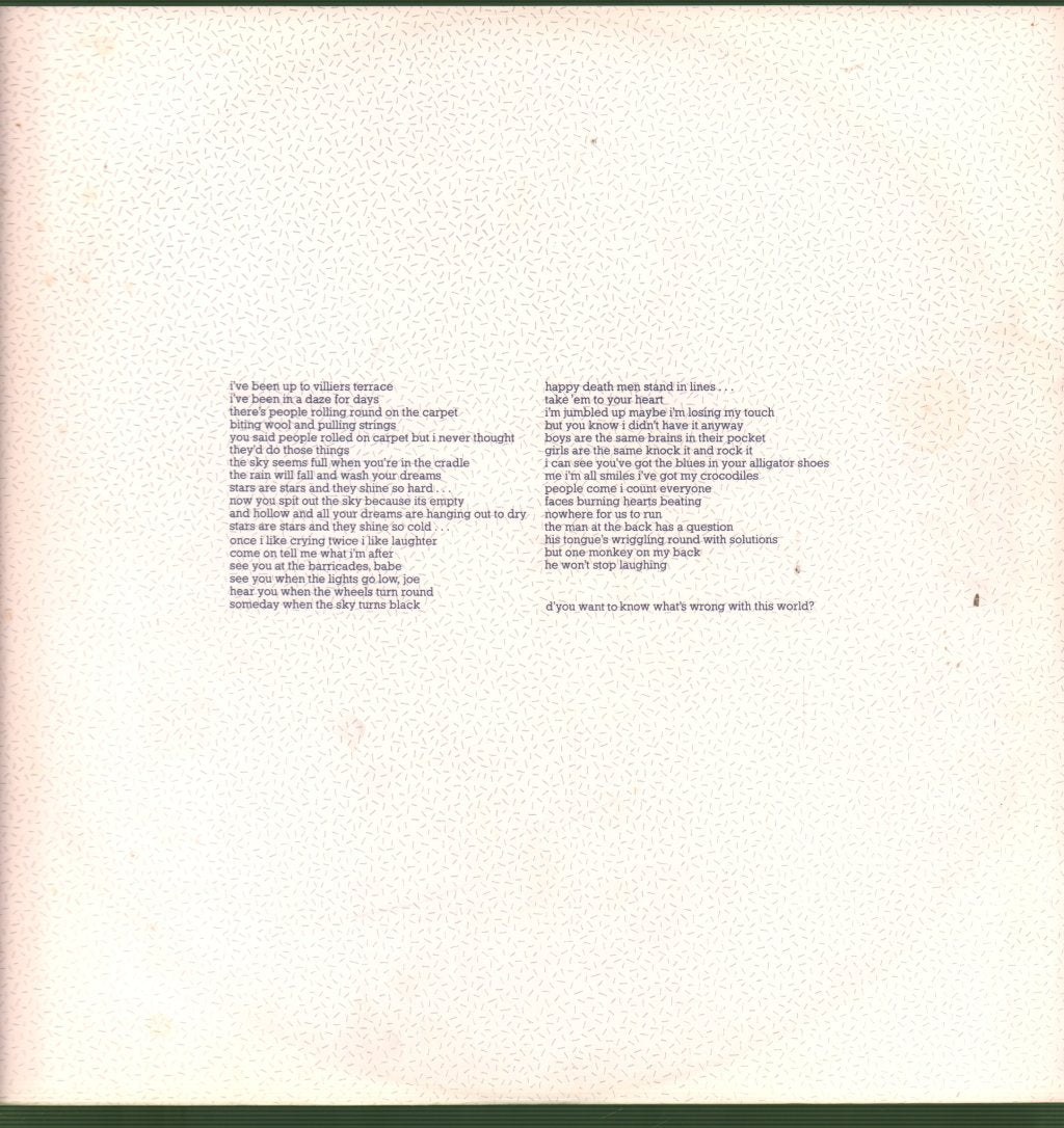 Echo And The Bunnymen - Crocodiles - Lp
