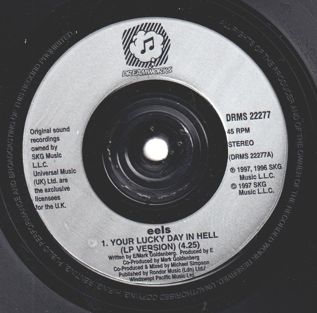 Eels - Your Lucky Day In Hell - 7 Inch