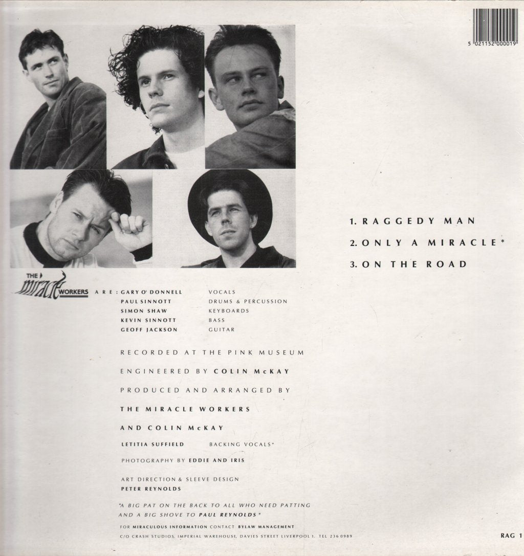 Miracle Workers (Uk Group) - Poor Man's E.P - 12 Inch