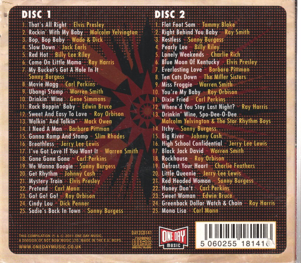 Various Artists - Essential Rockabilly - The Sun Story - Cd Set