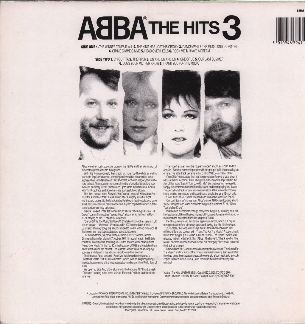 ABBA - Hits 3 - Lp