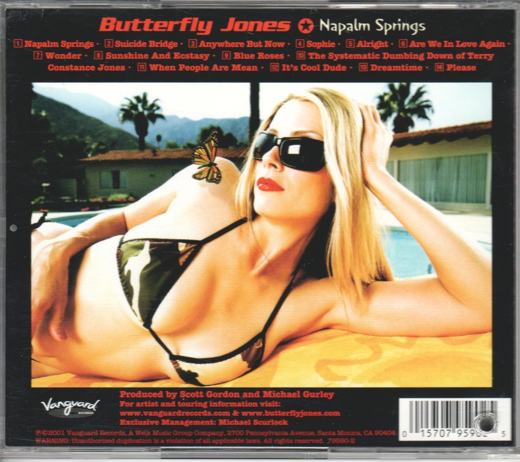 Butterfly Jones - Napalm Springs - Cd