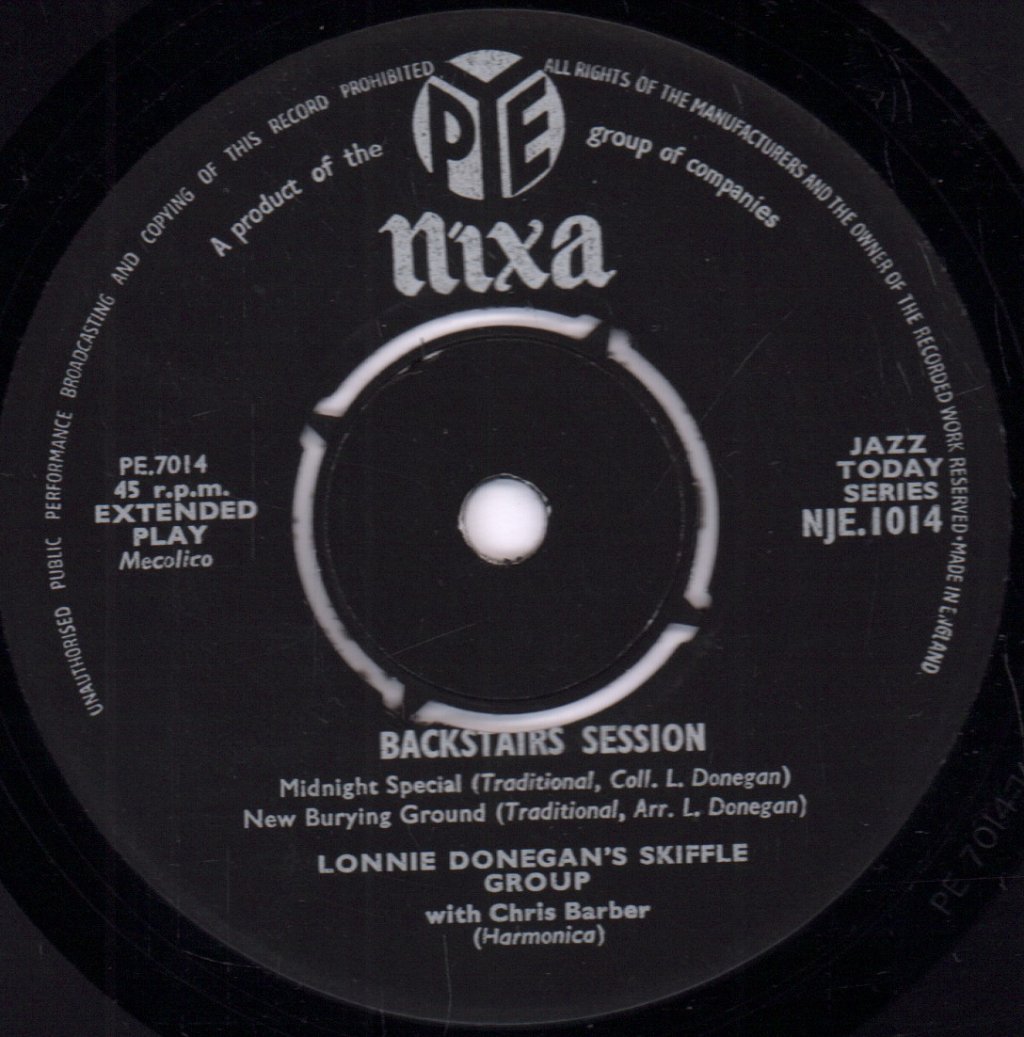 Lonnie Donegan - Backstairs Session - 7 Inch