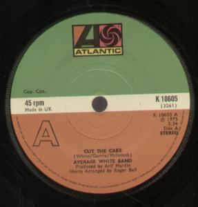 Average White Band - Cut The Cake - 7 Inch