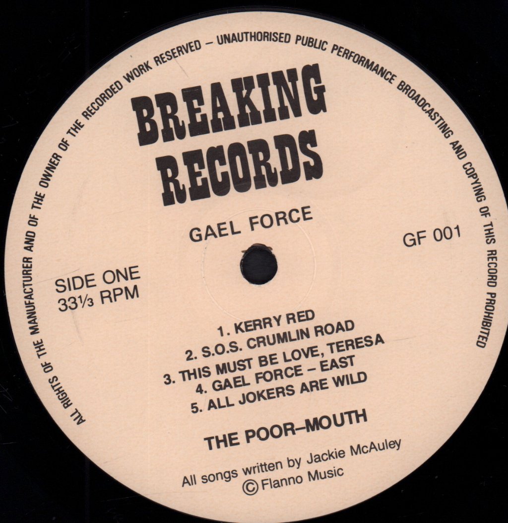 Poor-Mouth - Gael Force - Lp