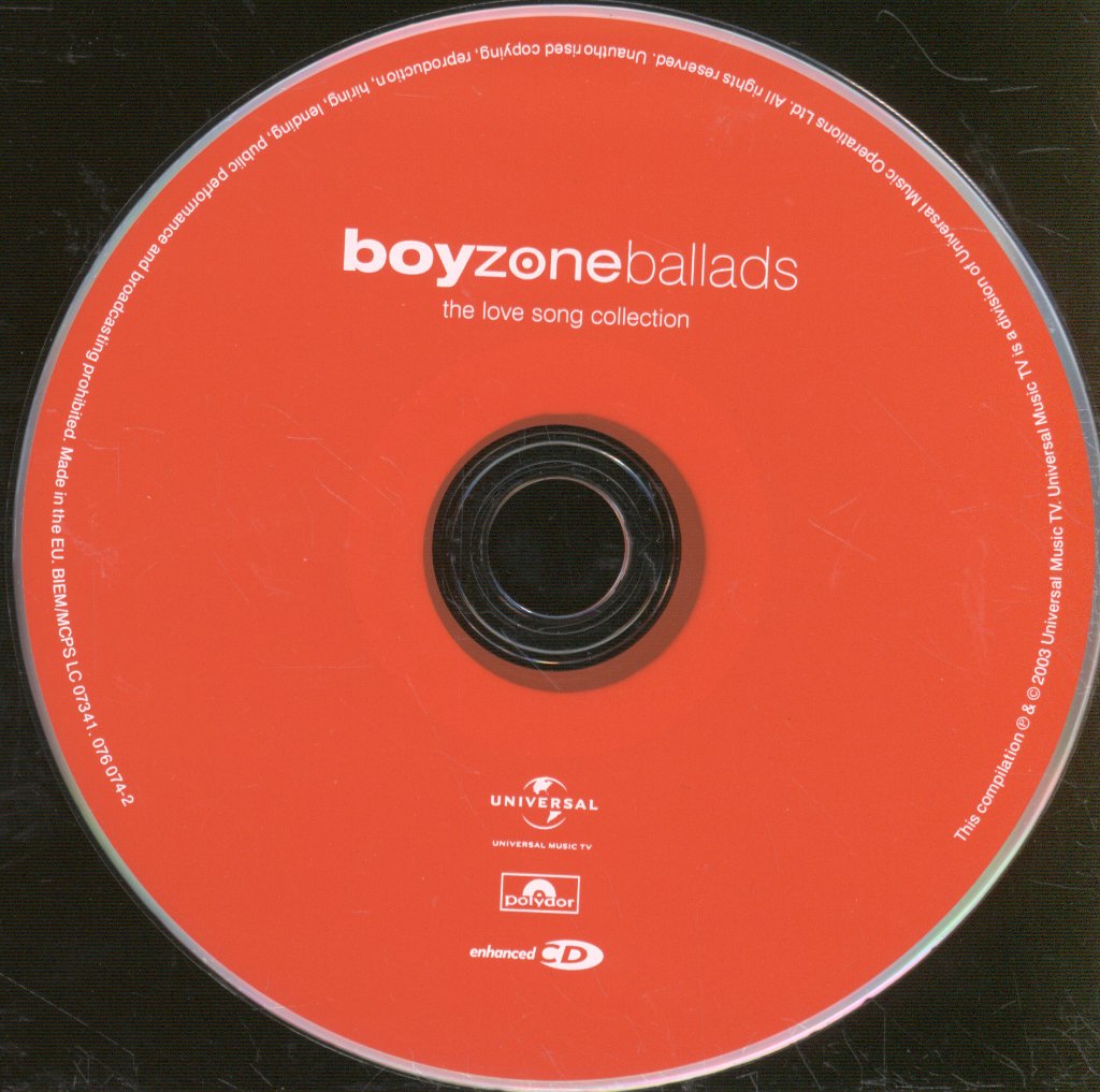 Boyzone - Ballads - The Love Song Collection - Cd