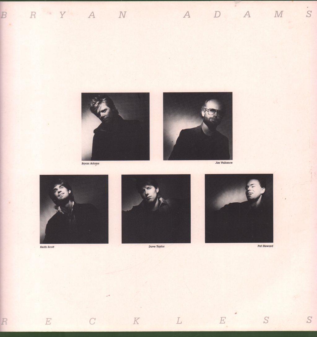 Bryan Adams - Reckless - Lp