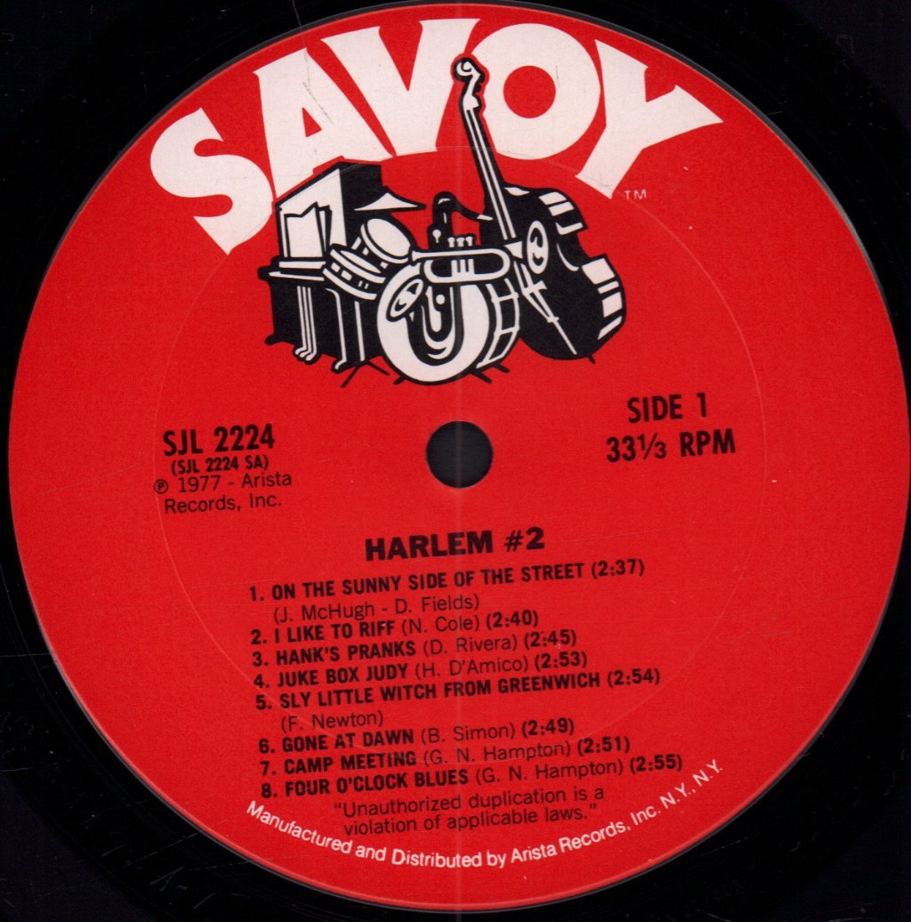 Various Artists - Changing Face Of Harlem Volume Two An Anthology - Double Lp