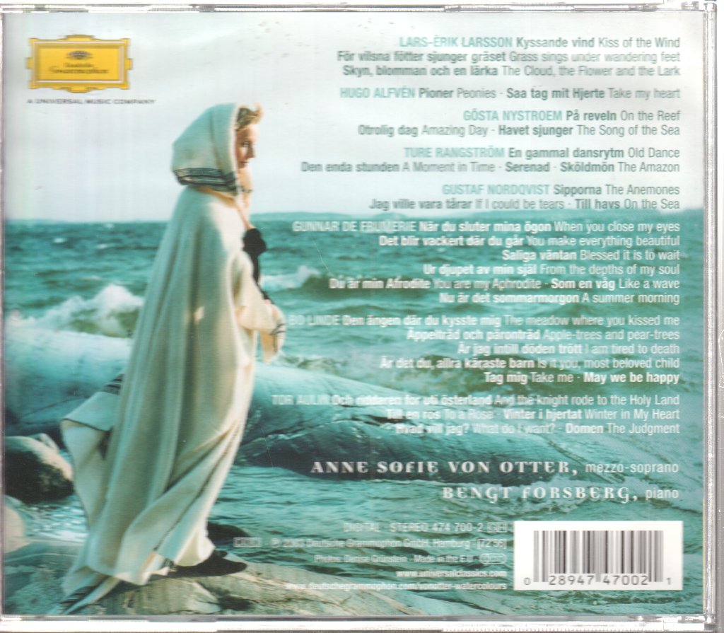 Anne Sofie Von Otter - Watercolours - Cd