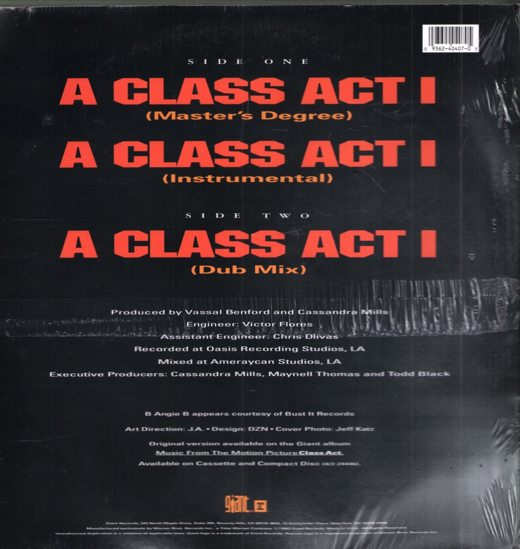 B Angie B - A Class Act I - 12 Inch