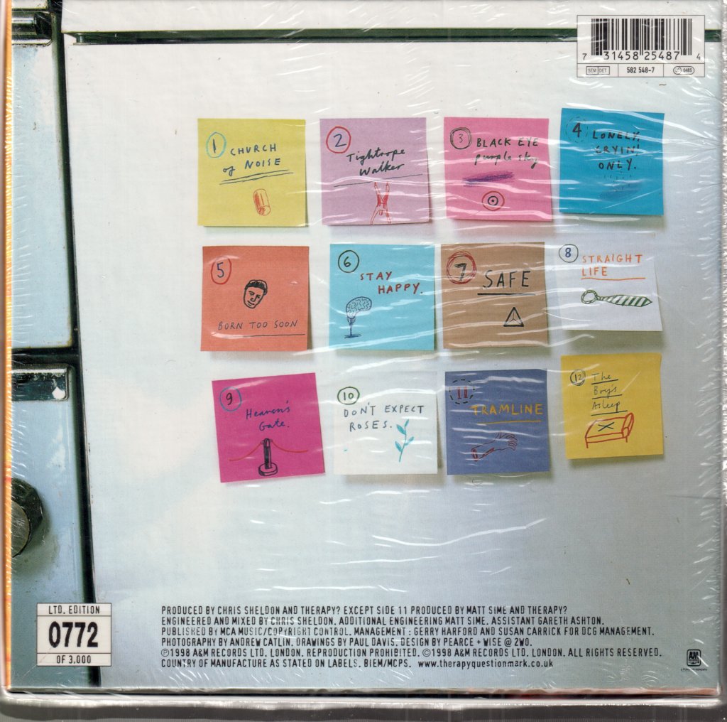 Therapy? - Semi-Detached - 7 Inch Set